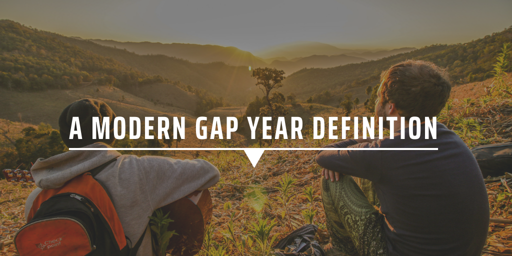 A modern gap year definition