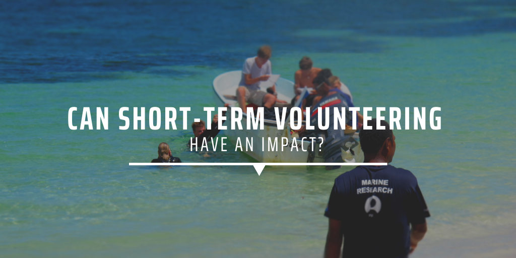 Can short-term volunteering have an impact