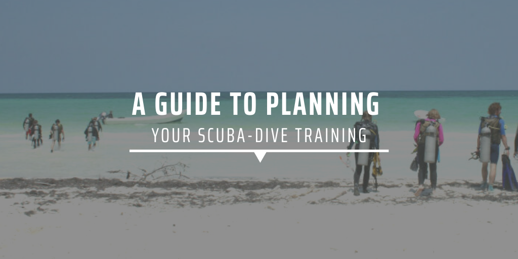 A guide to planning your scuba-dive training