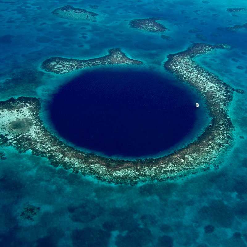 Dive Belize's iconic Blue Hole 