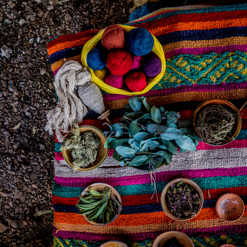Discover the natural dyes of Peru 
