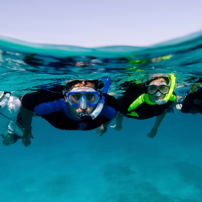 Snorkel the Great Barrier Reef of Belize